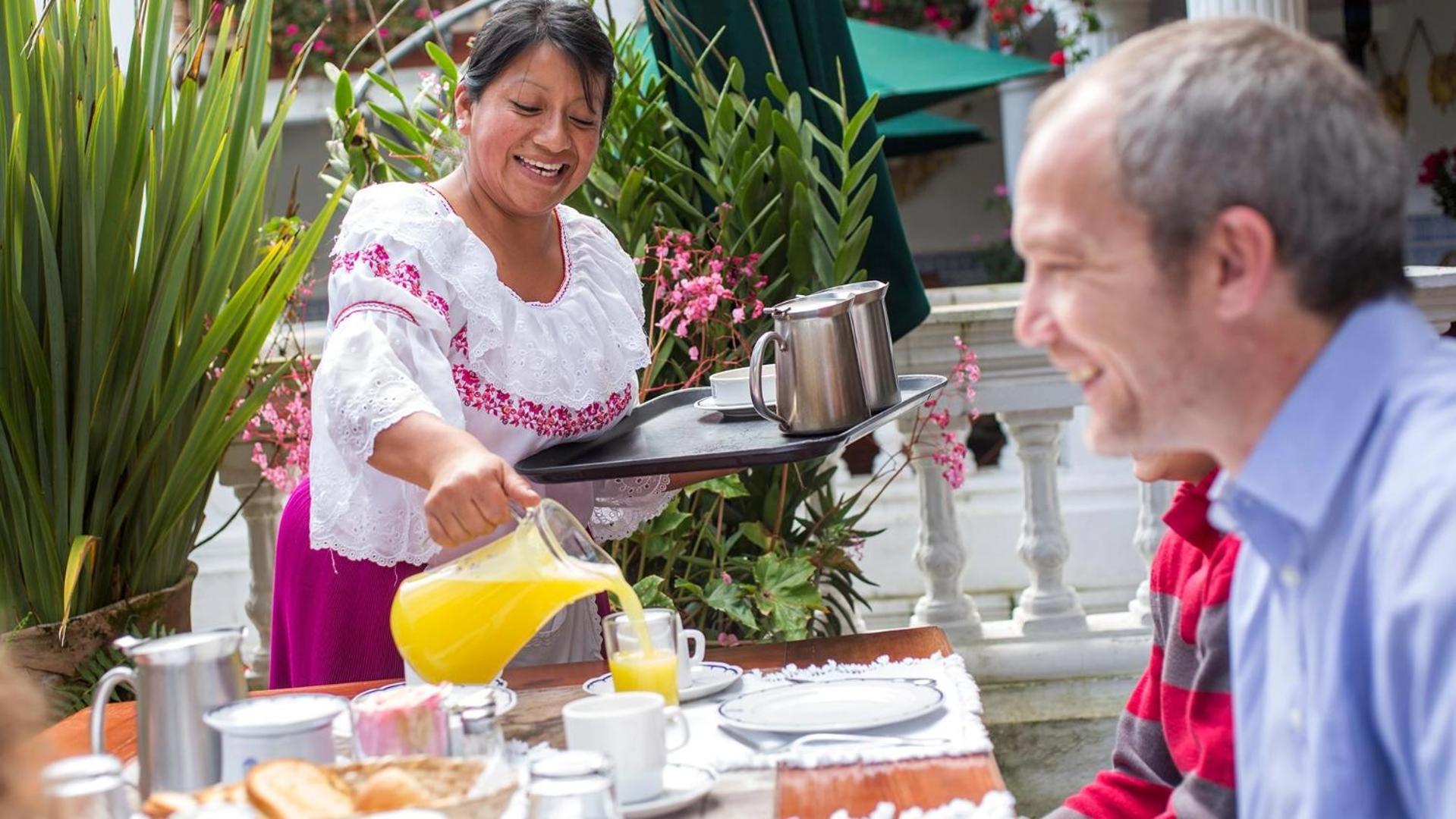 Hacienda Cusin Hotell Otavalo Eksteriør bilde